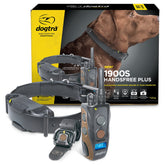 Dogtra 1900S Handsfree Square front view for hands-free control during outdoor recall