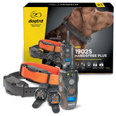 Dogtra 1902S con manos libres y control remoto para entrenamiento cómodo