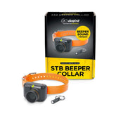 Dogtra STB Beeper Collar in field mode with audible Run/Point beeps for tracking up to 400 meters.