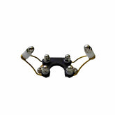 Dogtra Titanium Winged Contact Points with Flexi Fin Pad for comfortable, even stimulation.