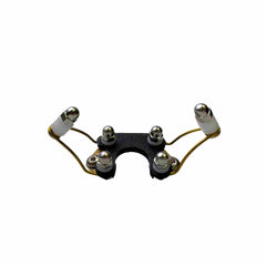 Dogtra Titanium Winged Contact Points with Flexi Fin Pad for comfortable, even stimulation.