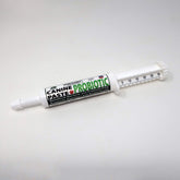 Dogzymes canine probiotic paste bottle showing convenient gut-supporting supplement for dogs.
