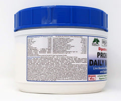 Dogzymes dissolvable powder puppy serving shows flexible dosing for puppies
