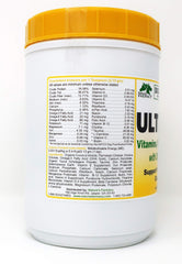 Dogzymes Ultimate Skin and Coat powder texture for easy mixing into meals.