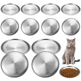 Domensi 12-piece bowls pack shot shows vibrissae-friendly design for multiple pets.