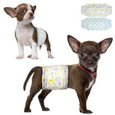 Dono disposable male dog diapers front packaging shows reliable daily protection for small pets.