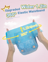 Dono dog diapers leak-proof edge helps prevent spills during outings.