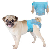 Dono dog diapers pull-on design keeps dogs secure and comfortable.