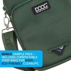 DOOG Walkie Bag features treat compartments for easy rewards during training.