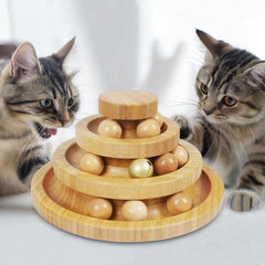 DoogCat Cat Ball Track package ready for interactive play and setup inspiration.