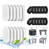 DOOOB cat fountain filters 24-pack box keeps water fresh for pets