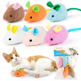 Dorakitten catnip toy mouse pack close-up boosts playful curiosity