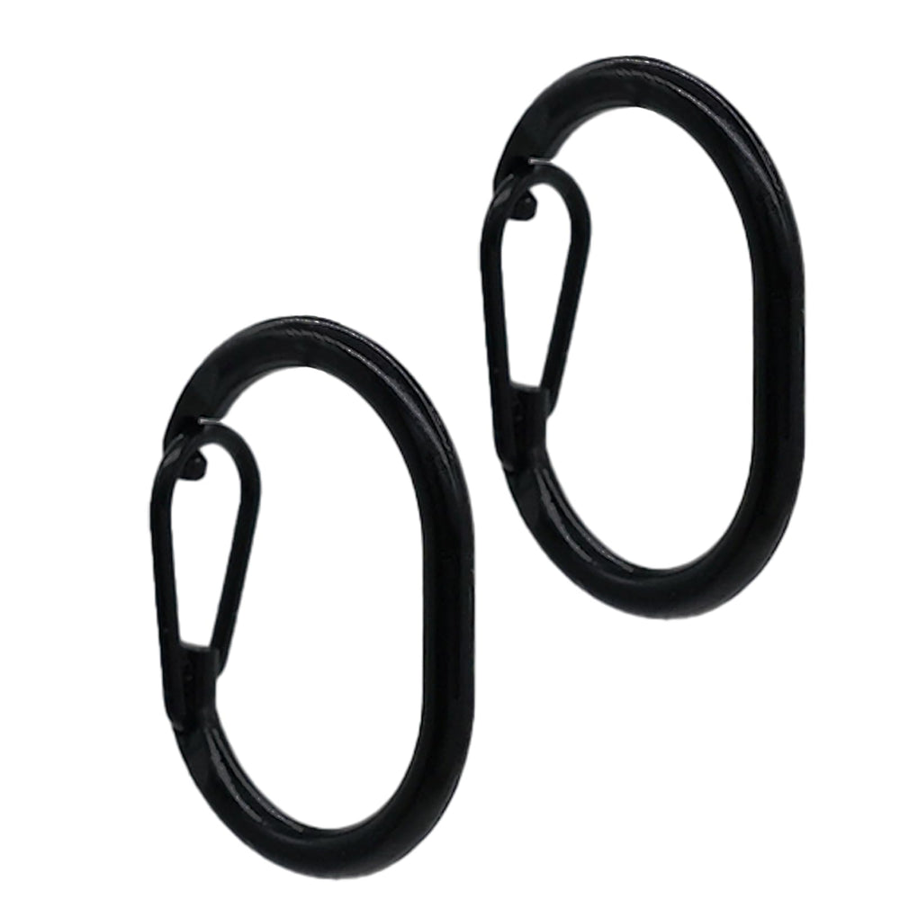 DORUI two-pack dog tag clip for easy collar tag swaps