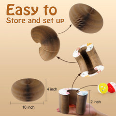 Dosanlues Magic Organ durable-corrugated-paper provides safe, long-lasting cardboard play.