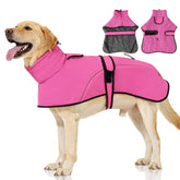 Dotoner waterproof dog coat outer shell keeps your dog dry during rain