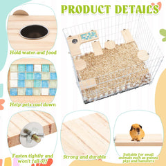 DoubleFill square wooden board delivers sturdy grip for climbing adventures