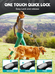 Douexio anti-slip handle provides comfortable grip during long strolls.