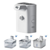 DownyPaws replacement battery compartment white for DPWFP6 with easy maintenance benefit