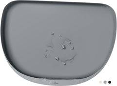 DownyPaws cat-food-mat-waterproof keeps spills contained for clean floors.