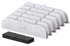 DownyPaws filtros repuesto DPWFP6: seis paquetes para agua fresca del felino
