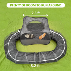DOZZOPET breathable mesh top and durable bottom ensure ventilation and easy cleaning.