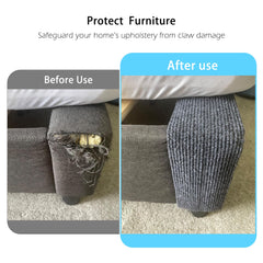DOZZOPET scratch mat being applied to a clean surface