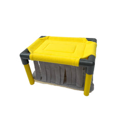 DOZZOPET guinea pigs bunk bed setup offers two levels for cozy shared sleeping.
