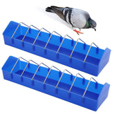 DQITJ large pigeon feeder front view showing sturdy design for shared feeding