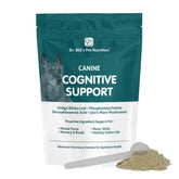 Dr. Bill’s canine cognitive support bottle for daily brain health