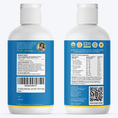 Close-up view of caprylic and capric acids in Brain Boost ingredients
