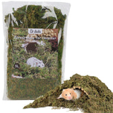 DR.DUDU forest moss 5L bag open showing natural texture and comfort for cages