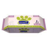DR.EASY Odor Remover Pet Wipes lavender packaging for plant-based cleaning on the go