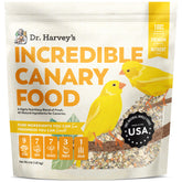 Dr. Harvey's Canary Blend bowl served promotes foraging and color.