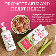 Dr. Harvey's Health & Shine pump-dispense system for mess-free daily dosing