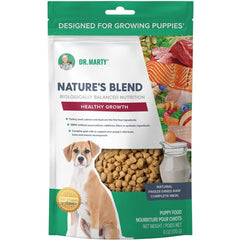 Dr. Marty Nature's Blend for Puppies packaging—freeze-dried formula supporting immune health and energy