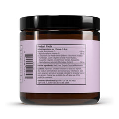 Dr. Mercola Eye Support powder with liver flavor ready to mix into meals for convenient daily use.