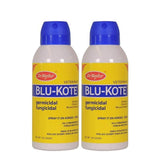 Dr. Naylor Blu-Kote aerosol 128g pack-2 demonstrates fast wound dressing for pets.