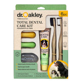 Dr. Oakley Total Dental Care Kit toothpaste mint for fresh breath.