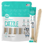 DR.PETRA CATZZLE dental sticks packaging showcases dental care for cats