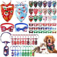 DragonflyDreams Christmas dog bandana snowman enhances festive photos