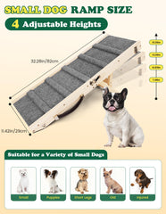Drakthos dog ramp wood-textured surface shows durable pine
