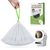 Dranbol litter bags thick drawstring closure for mess-free disposal