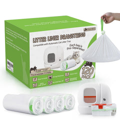 Dranbol Pura Max liner fits 21.65x11.81 inches for spill-free operation.