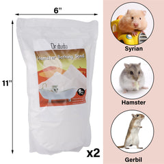 DR.DUDU bath sand bag open showing easy pouring and long-lasting supply.