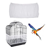 DreamAug bird cage cover with adjustable fit around the cage perimeter reduces mess on floors.