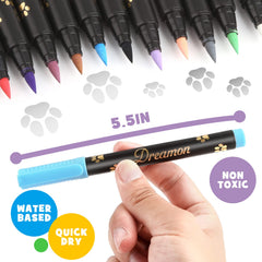 Dreamon dog nail polish pen quick-dry 30-second drying for speedy grooming.