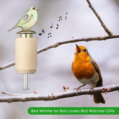 Dreyoo Bird Whistle close-up tone demonstrating realistic bird sound imitation.