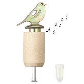 Dreyoo Bird Whistle wood-color view highlighting lifelike chirps for outdoor bird watching.