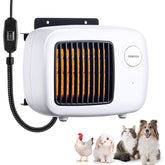 Dreyoo dog house heater wall-mount demonstrates space-saving warmth for pets.