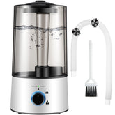 Dreyoo reptile humidifier showing 4L tank with visible water level for steady humidity.